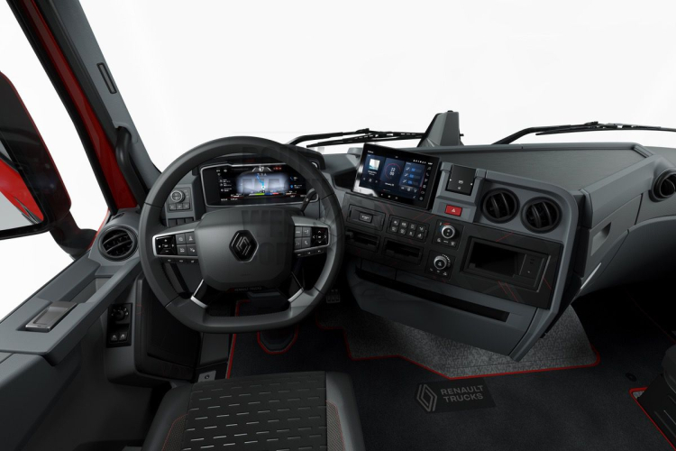 Renault Trucks digitaliseert het cabine interieur