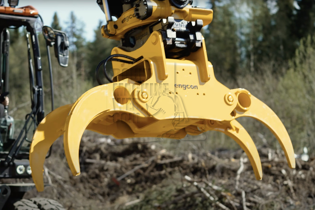 Engcon lanceert nieuwe vingergrijper