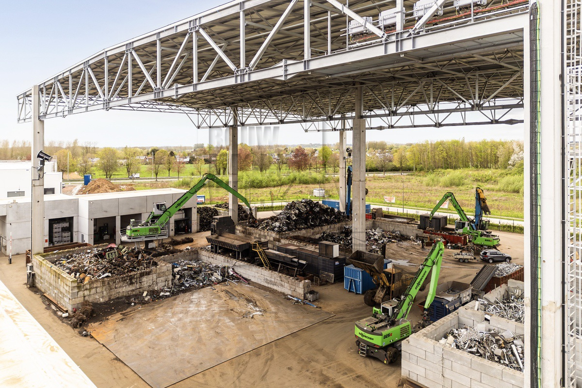 Sennebogen’s sorteren metalen