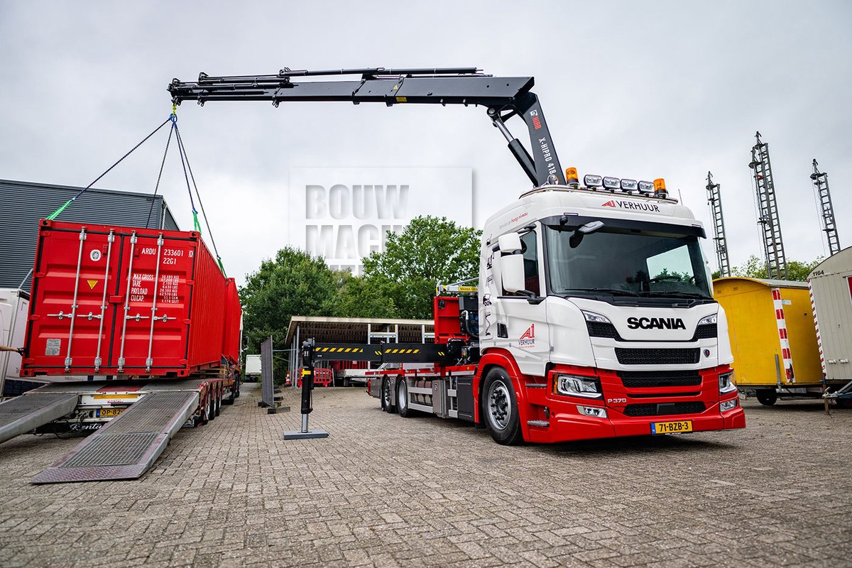 A1 Verhuur koopt voor het eerst een Scania