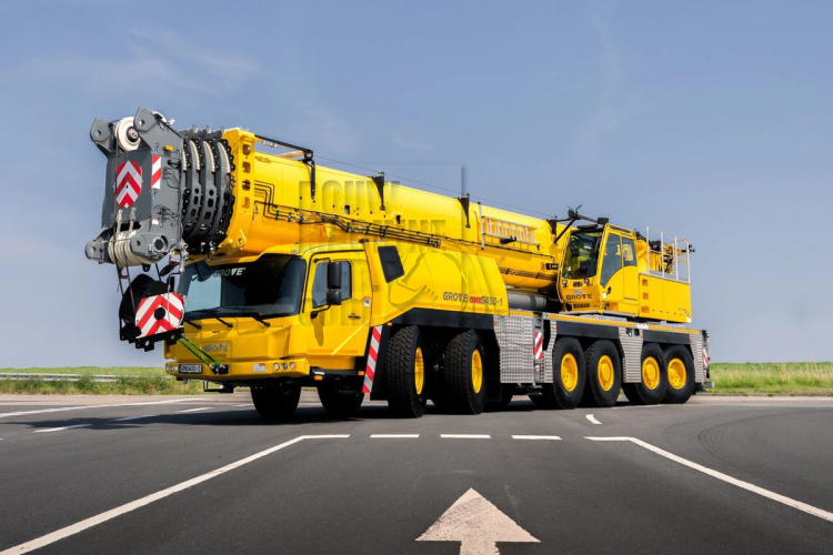 Grove upgradet haar 400 tonner naar een 450 tonner