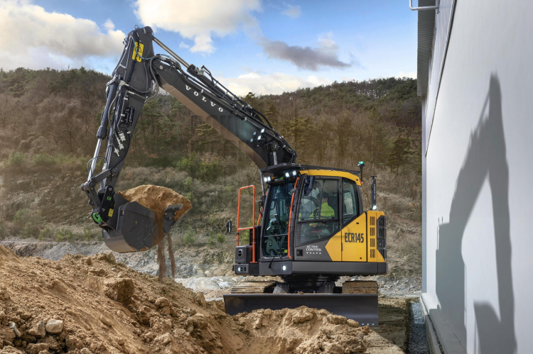 Nieuwe Volvo ECR145 en EC210 herdefiniëren uitmuntendheid van graafmachines