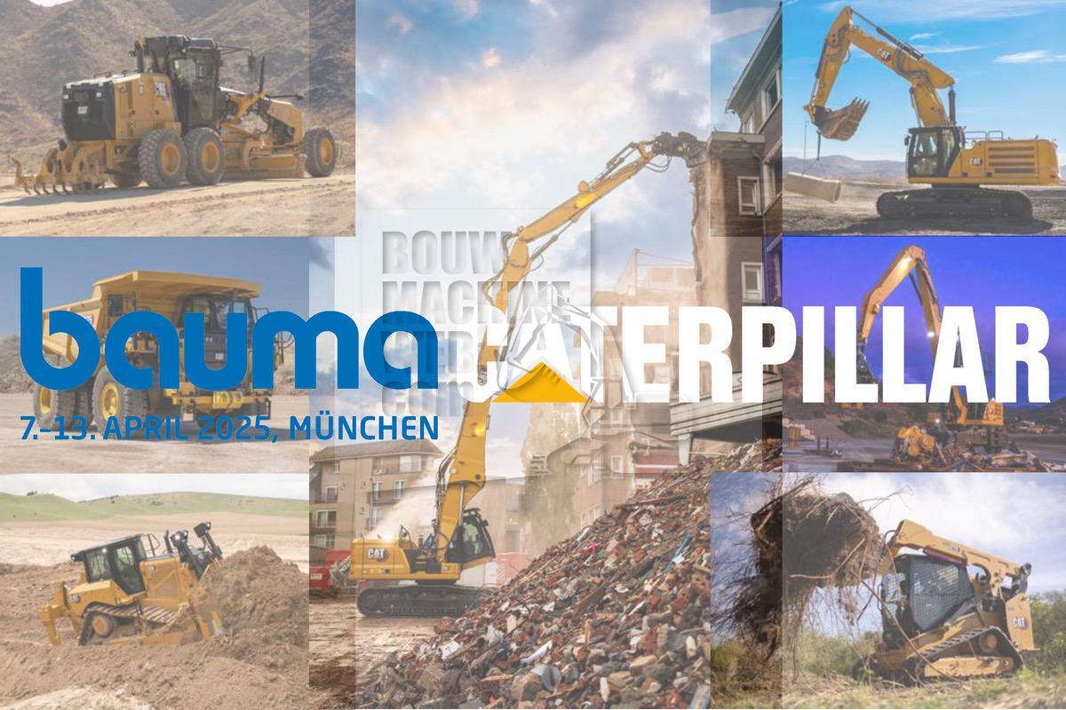 Bauma 2025: Caterpillar viert 100-jarig jubileum 