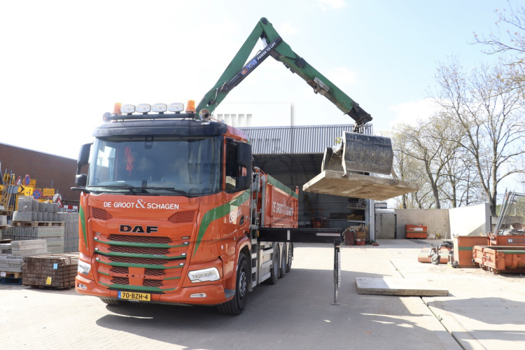 Truckland levert duurzame DAF XF 480 FAW aan De Groot & Schagen