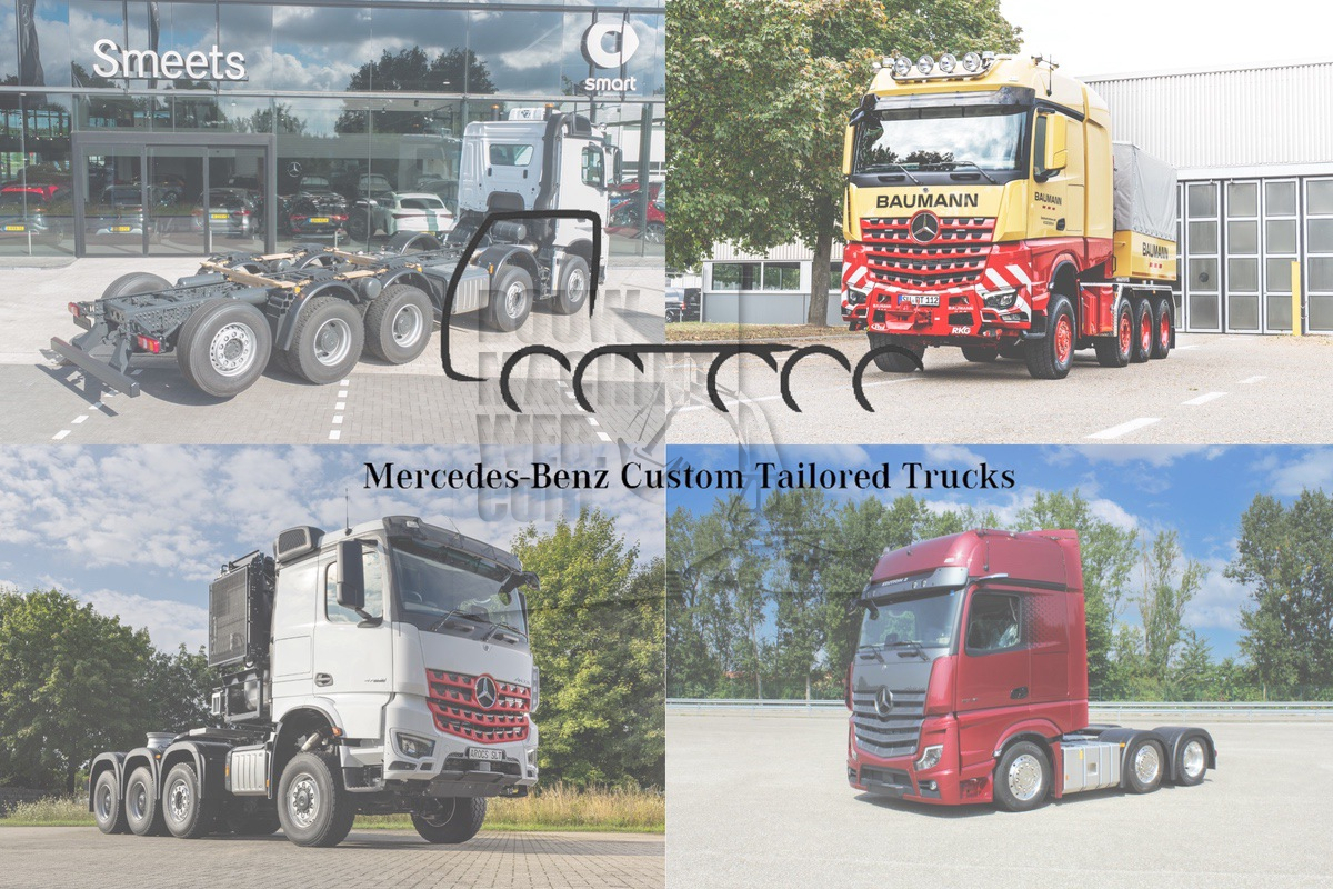 25 jaar Mercedes-Benz Custom Tailored Trucks 