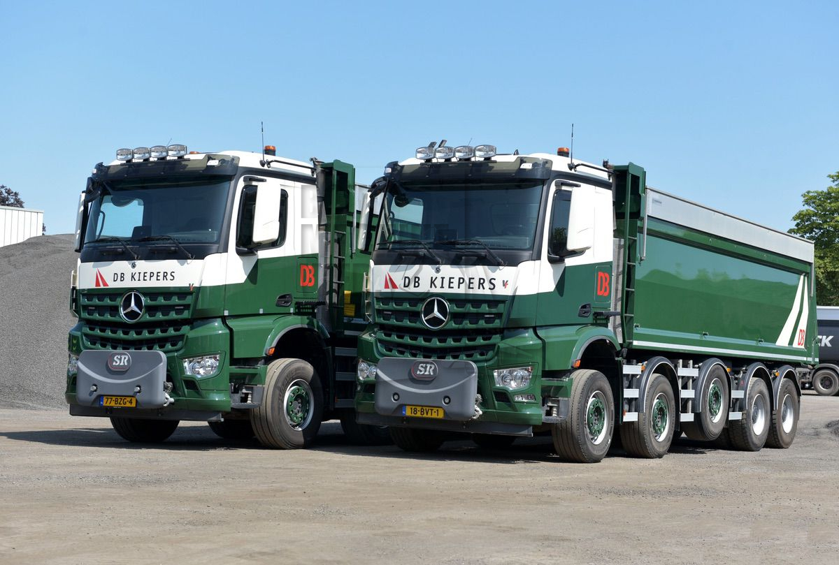Voor het zware werk kiest DB Kiepers voor Arocs