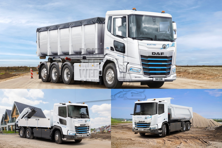 DAF breidt aanbod elektrische trucks verder uit met 6x4 en 8x4