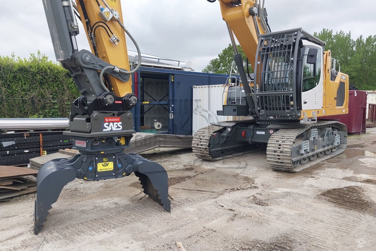 Robuuste sloop-sorteergrijper voor sloop en overslag