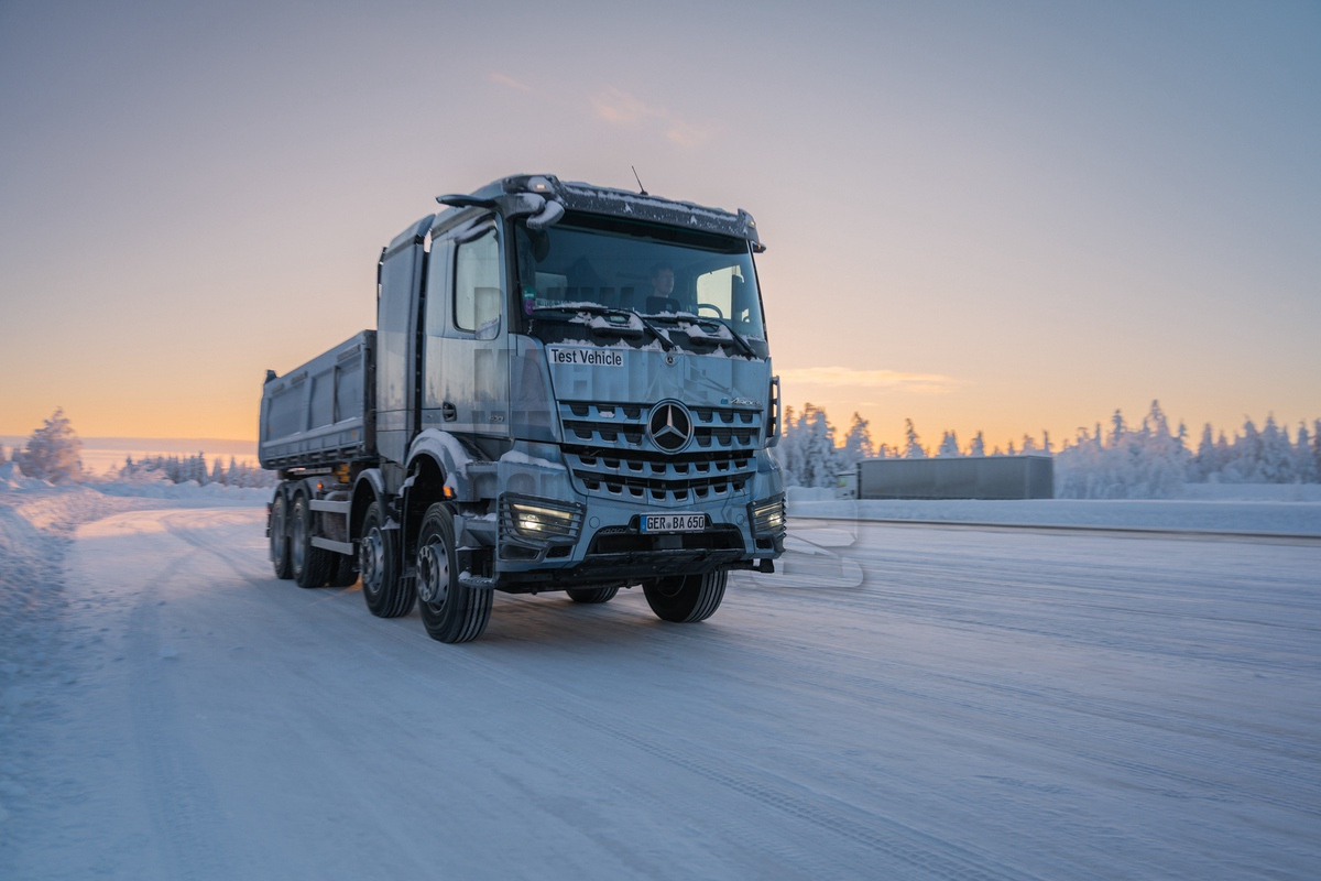 De eArocs 400 bewijst zijn capaciteiten bij -20