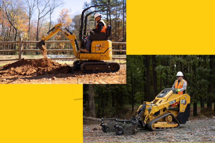 Caterpillar presenteert drie nieuwe compacte machines