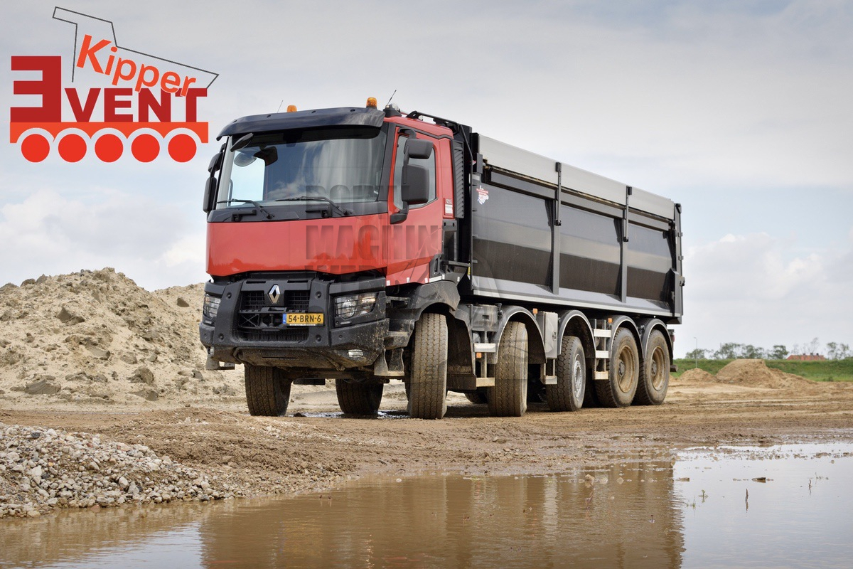 Kipper Event: Renault Trucks zet in op Nederlands bouwtransport