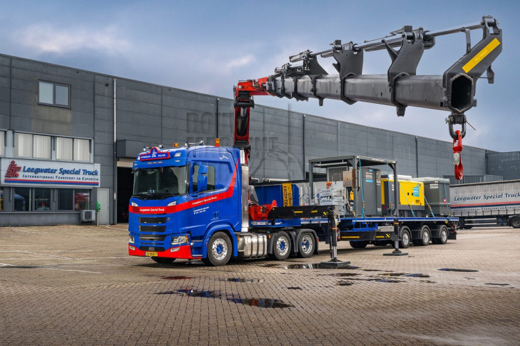 Leegwater Special Truck neemt Scania R500 in gebruik