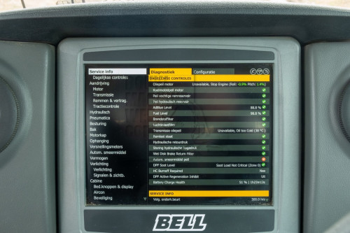 Bell B30E - machine-informatie