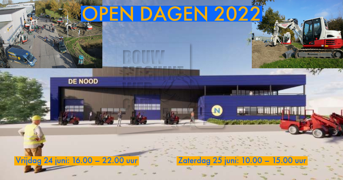 De Nood Open Dagen 2022