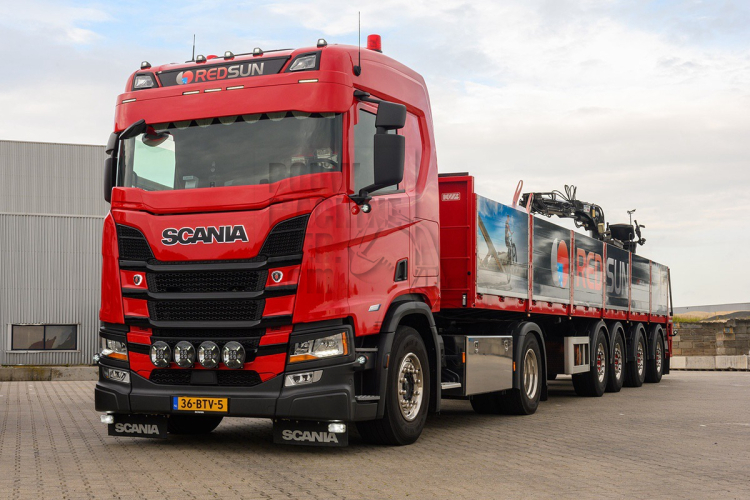 Redsun vervangt wagenpark met tien maal Scania 420R Super