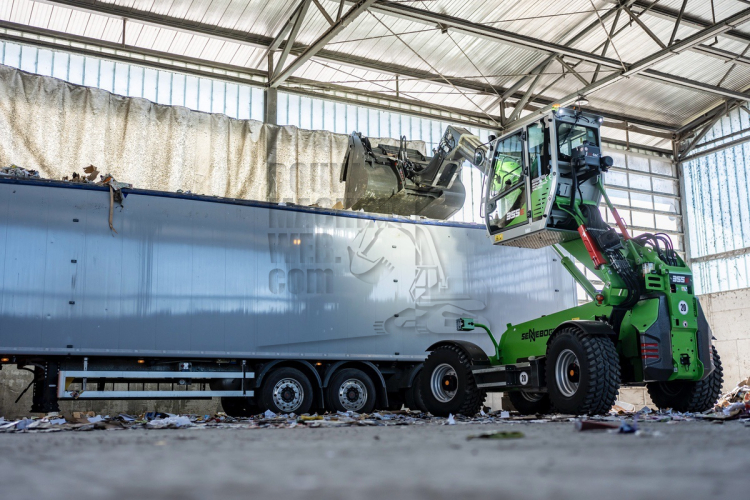 Afval laden op hoger niveau