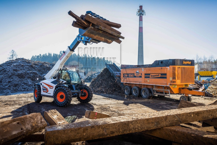 Bobcat introduceert vier verreikers voor afvalverwerking en recycling