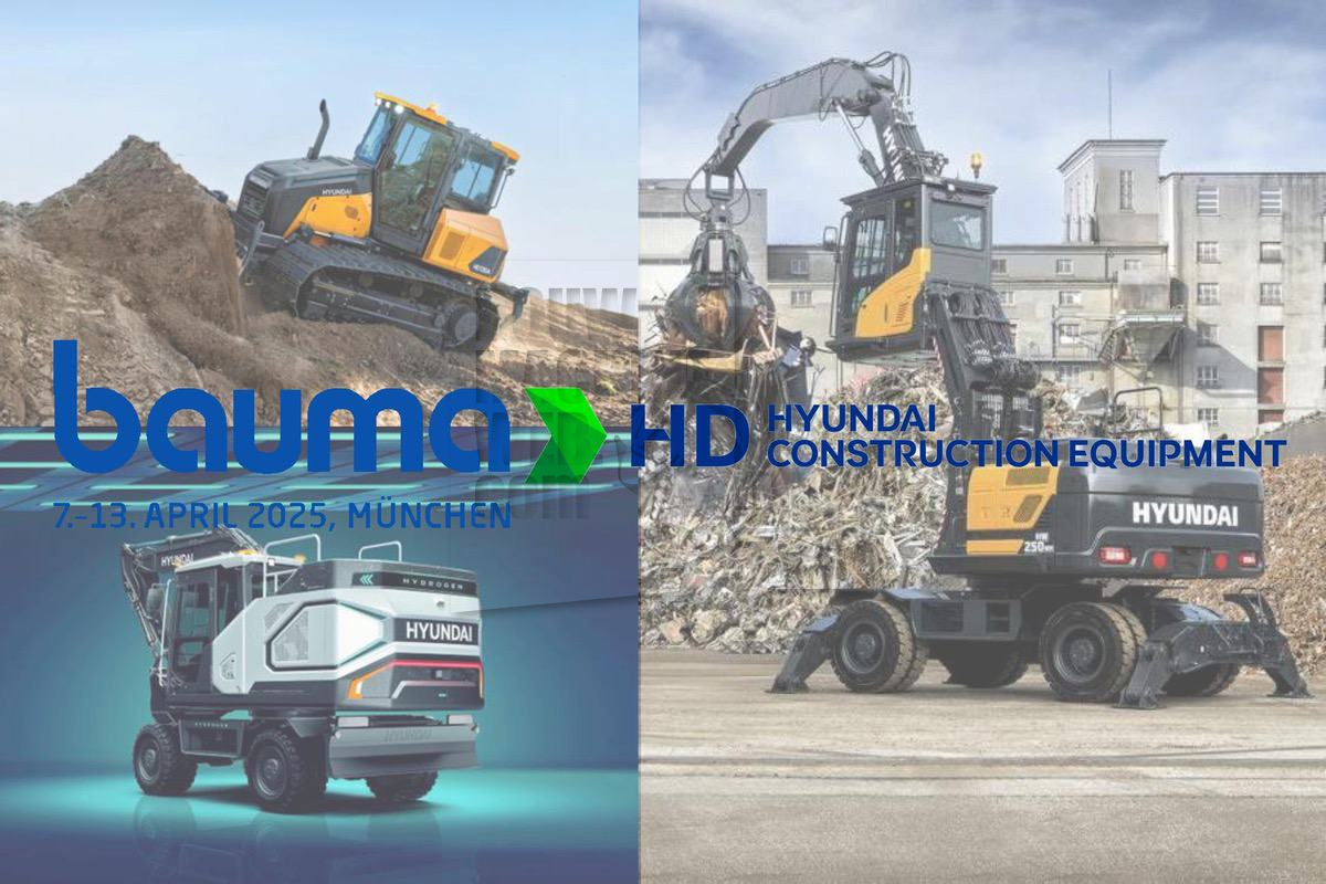 Bauma 2025: HD Hyundai Construction Equipment