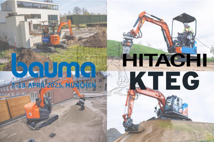 Bauma 2025: Hitachi presenteert zijn groeiende emissievrije assortiment