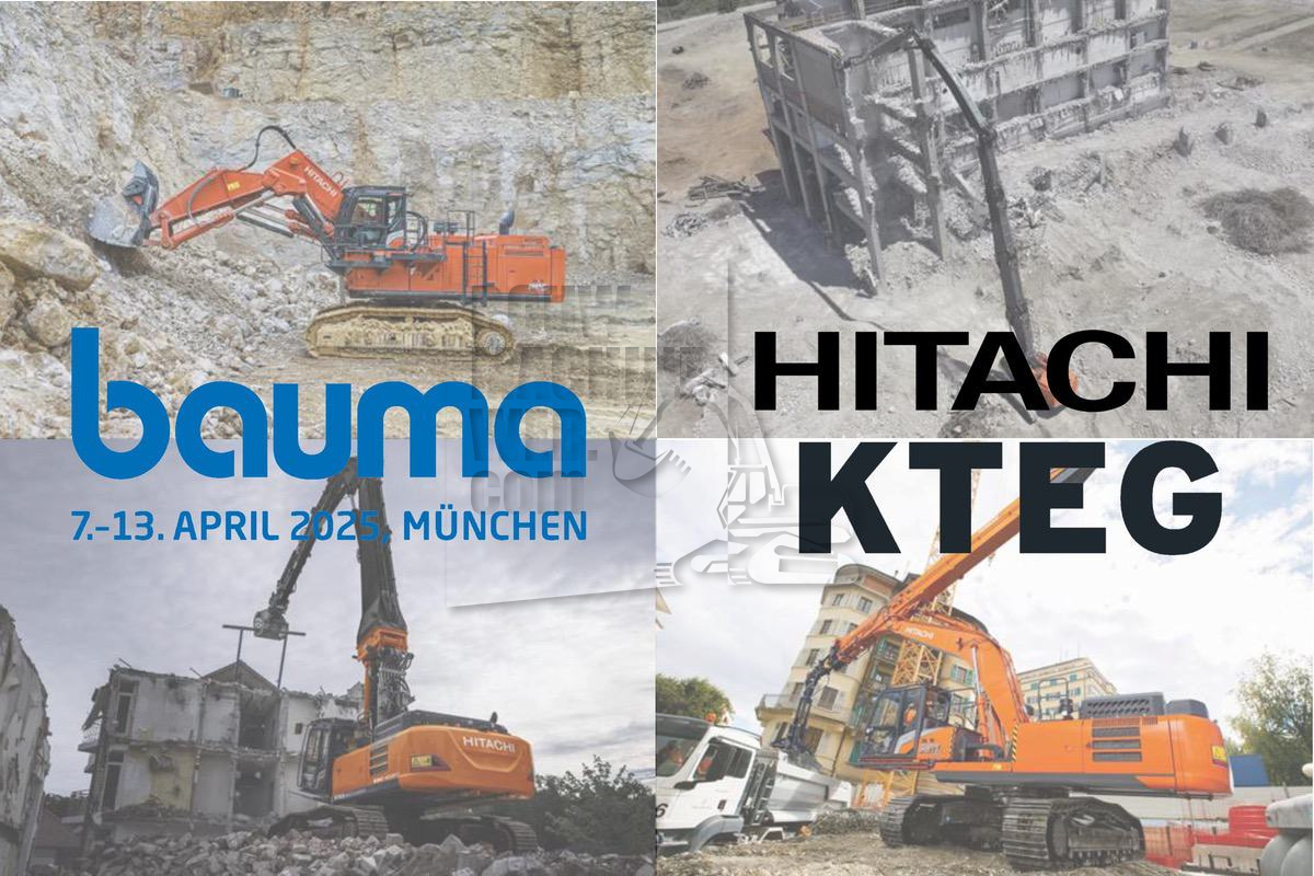 Bauma 2025: Hitachi speciale machines staan centraal