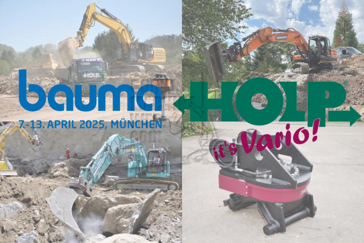 Bauma 2025: Holp gaat International