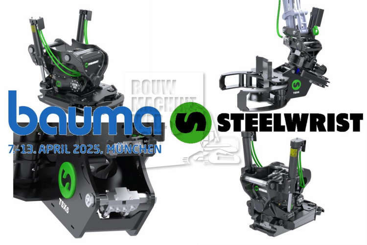 Bauma 2025: Steelwrist pakt groot uit