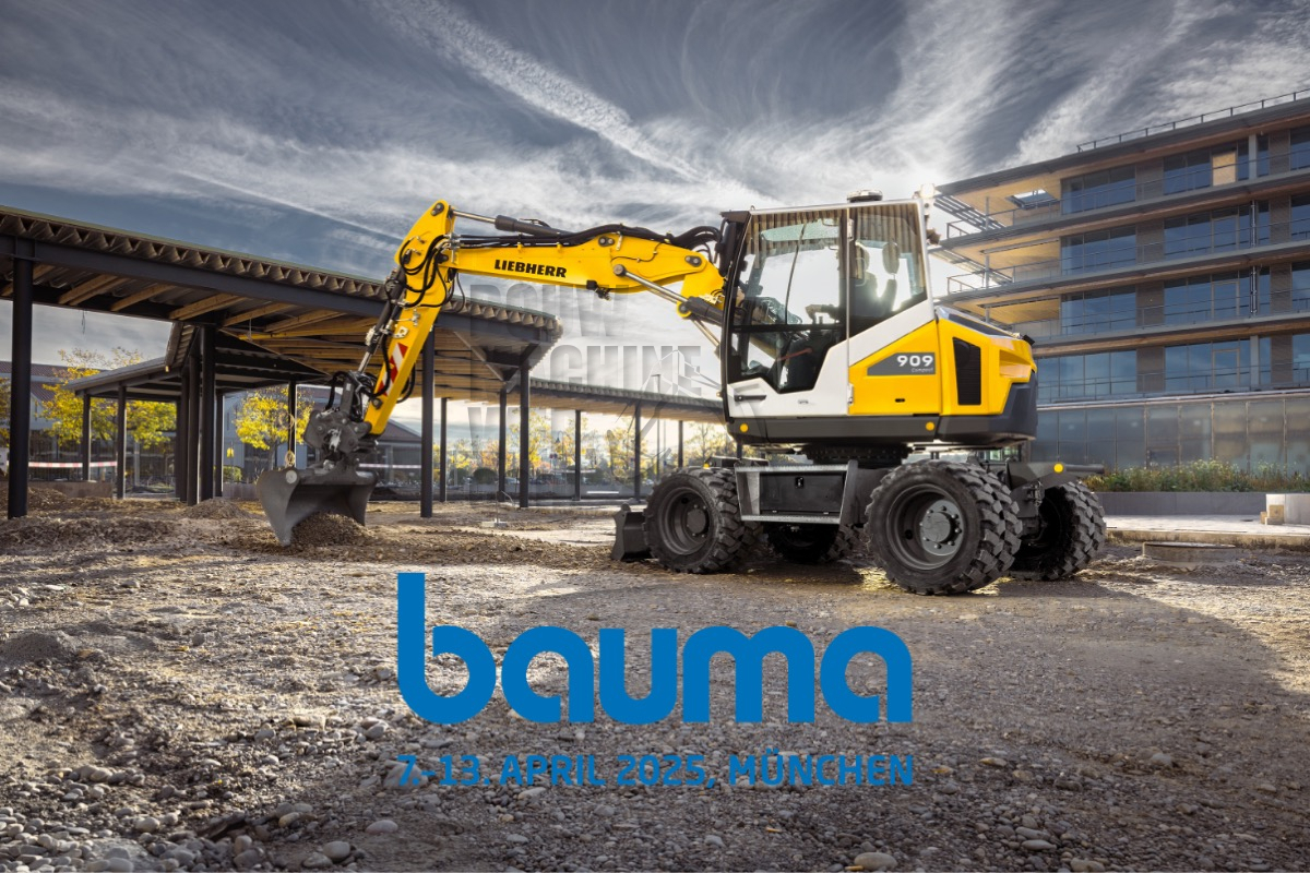 Bauma 2025: Liebherr debuteert met twee compacte mobiele graafmachines