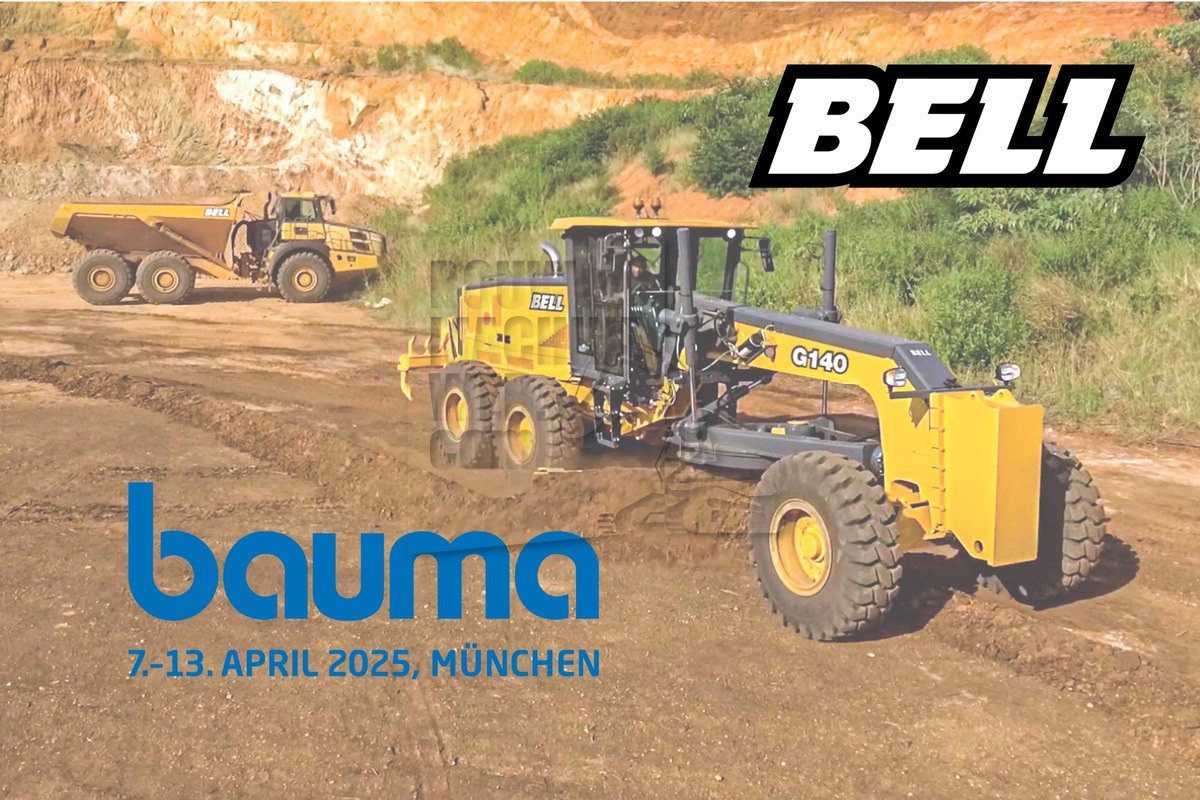 Bauma 2025: Bell lanceert eigen graders