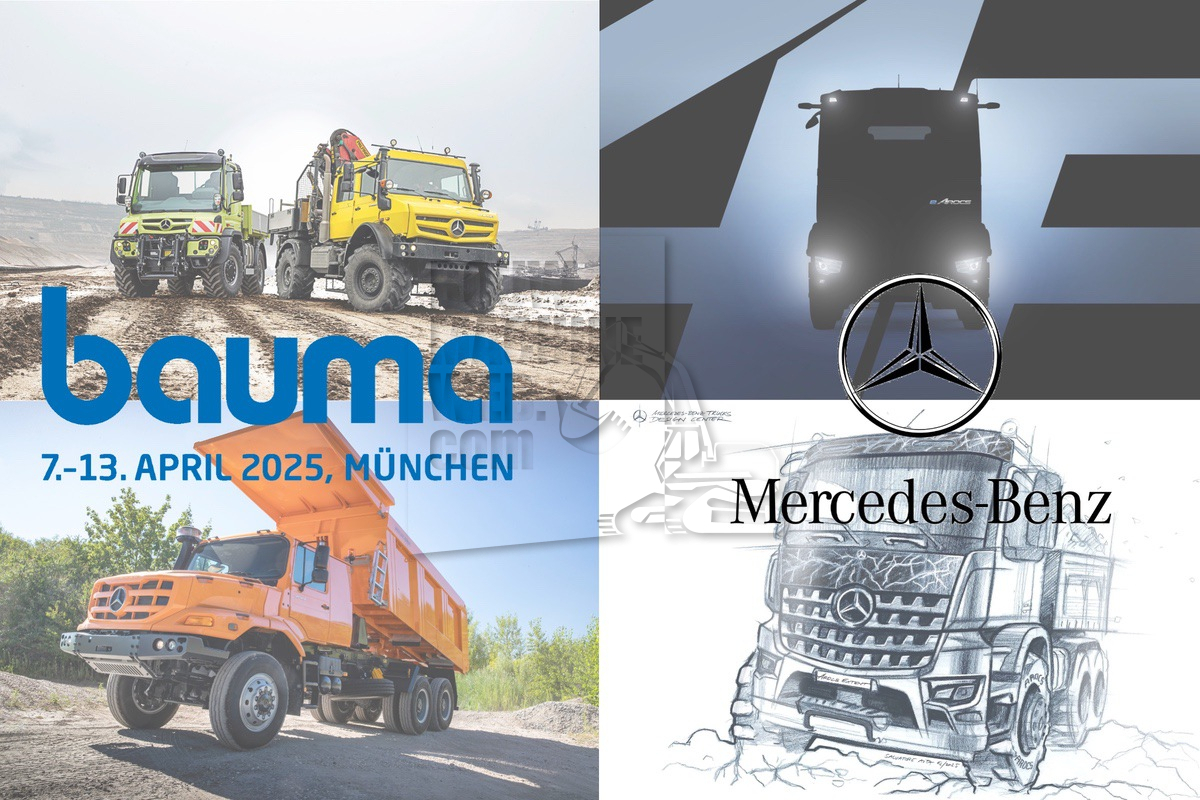 Bauma 2025: Mercedes-Benz Trucks wereldprimeur voor eArocs