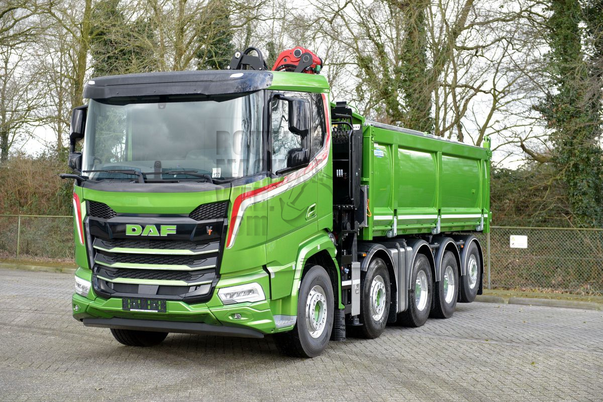 Multifunctionele DAF XF Extra Robust krijgt er een stuuras bij