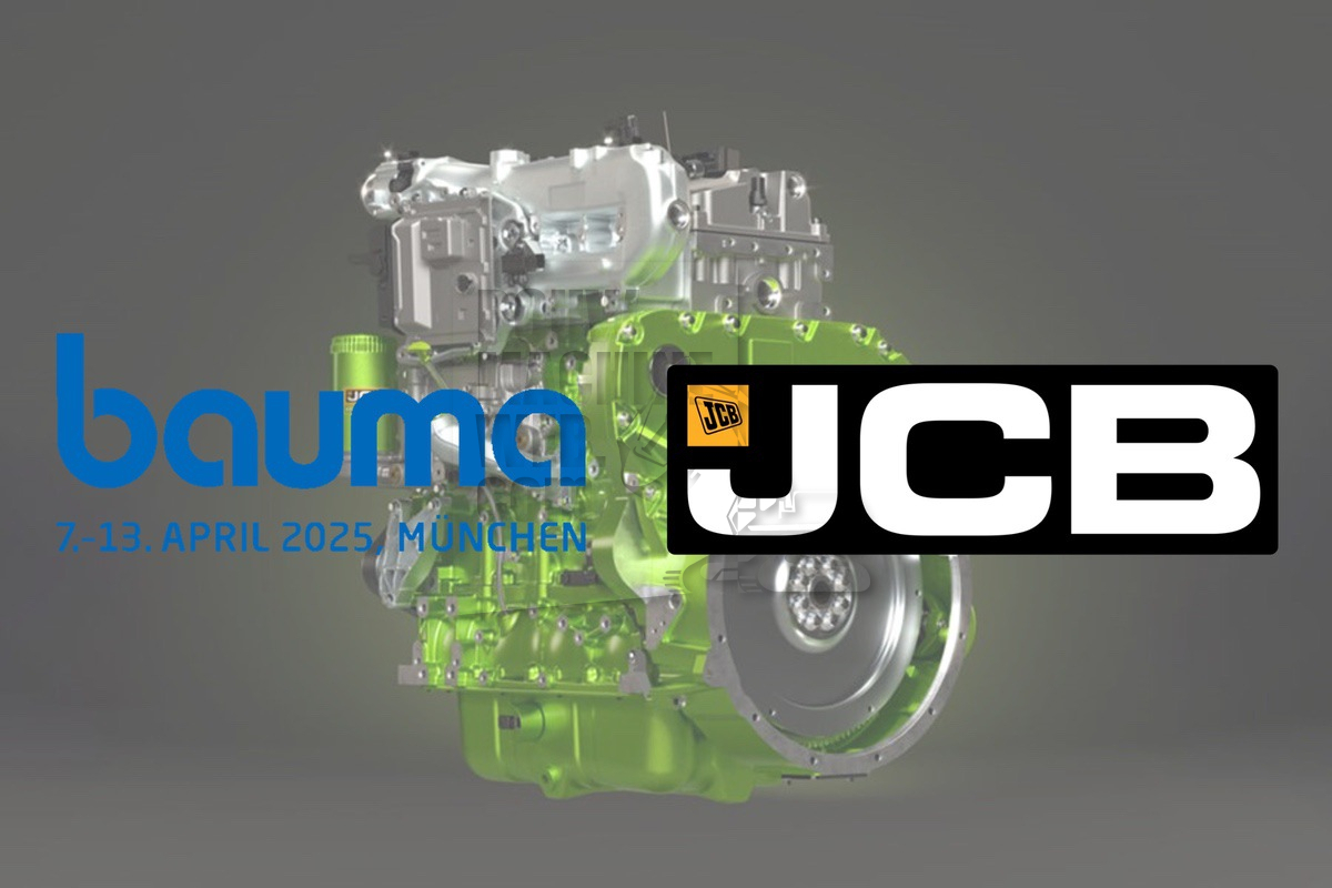 Bauma 2025: JCB Powertrain toont waterstofmotor