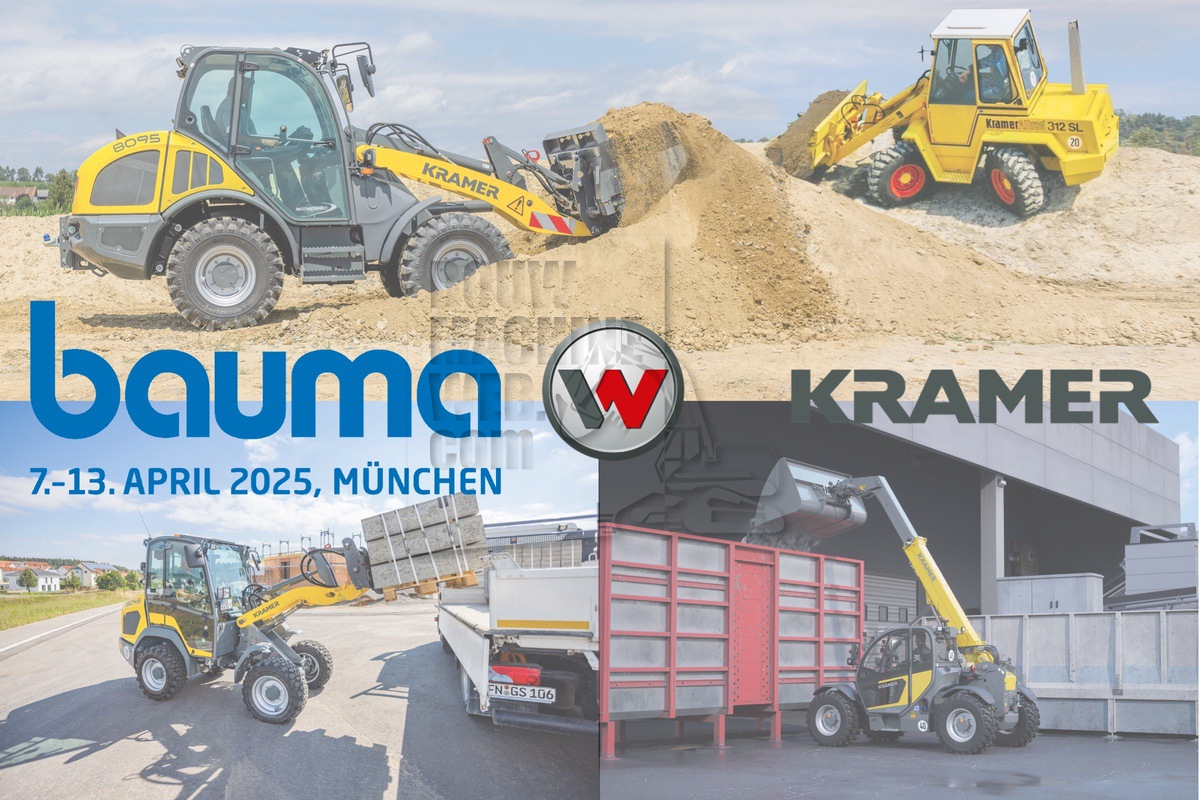 Bauma 2025: Kramer viert haar 100ste verjaardag