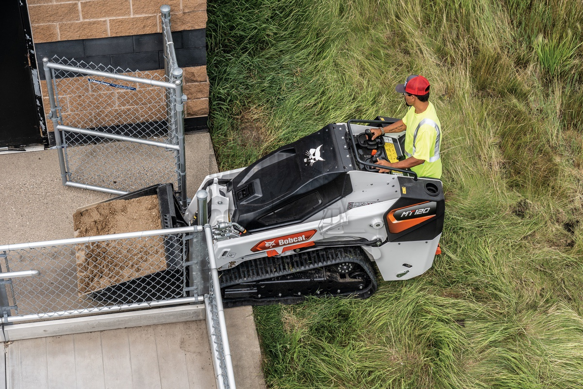 De MT120: een nieuwe, krachtige minirupslader van Bobcat 