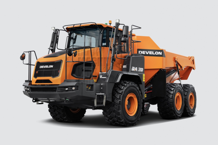 Develon introduceert vernieuwde knikdumper-cabine