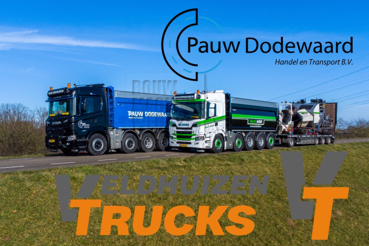 Quadro duo voor Pauw Handel en Transport