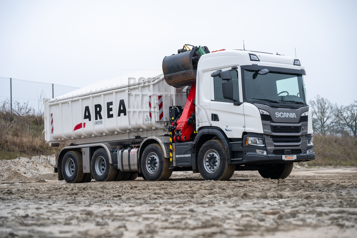 Scania 420 P 8x4