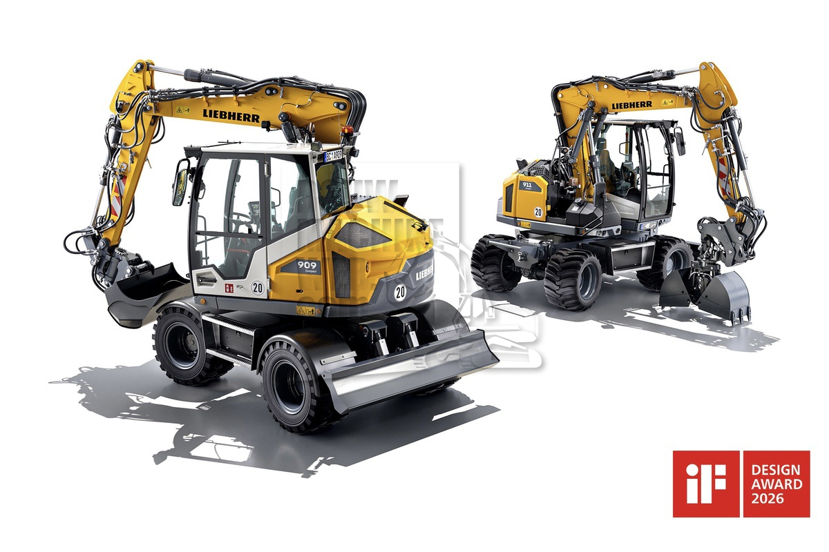 Compacte Liebherr’s winnen design award