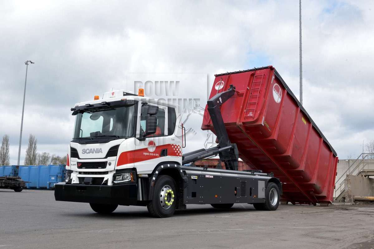 Unieke Scania containercarrier