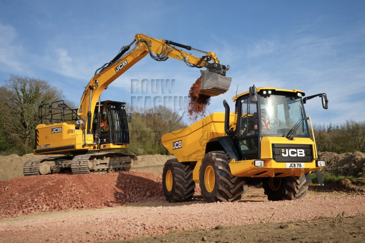 JCB presenteert nieuwe knikdumper