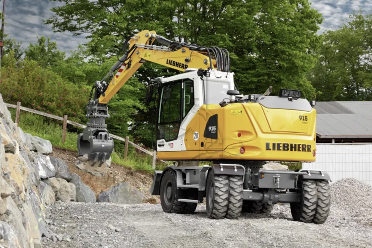 Liebherr nieuwe G-serie mobiele graafmachines wordt uitgebreid