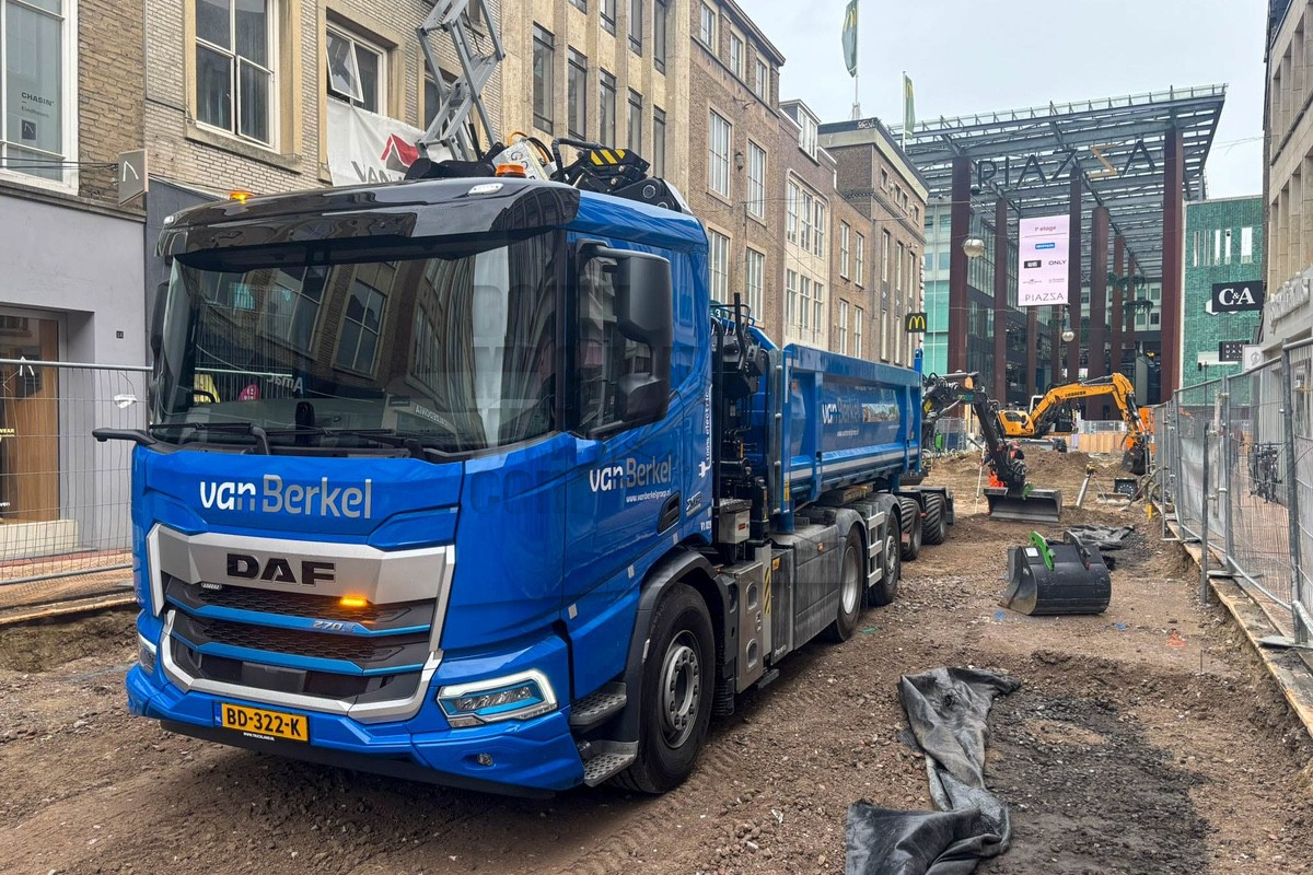 Van Berkel kiest voor elektrische DAF XD knijperwagen