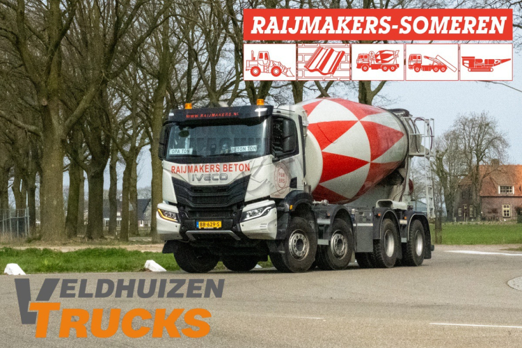 Wendbare Iveco T-Way voor Betoncentrale Raijmakers 