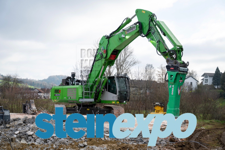 Steinexpo 2026: Sennebogen