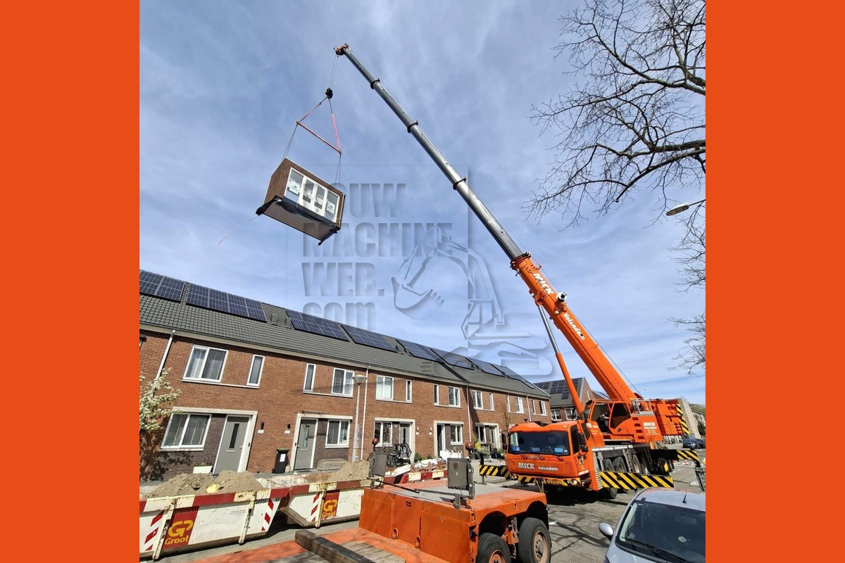 Klus snel geklaard dankzij Grove GMK4100L-2