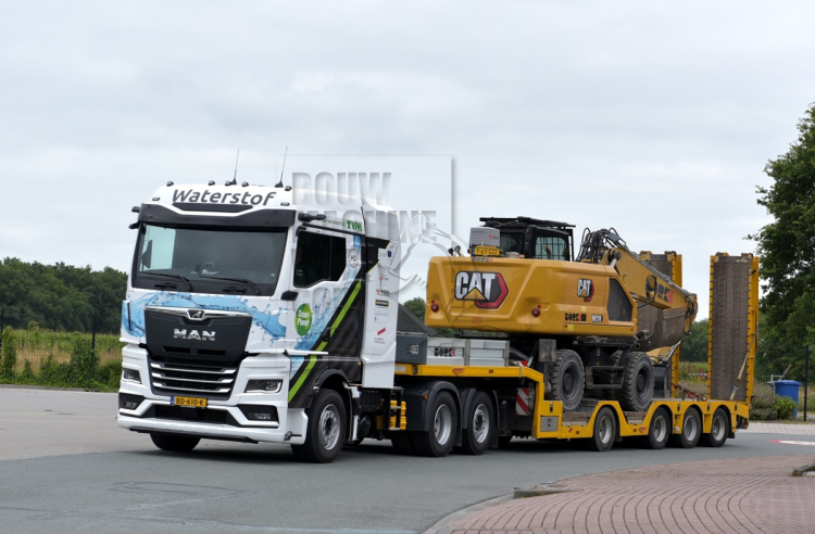 MAN hTGX 6x2-trekker voor Green Planet