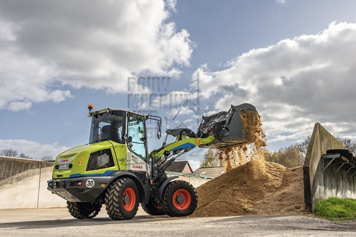 Claas start verkoop elektrische wiellader