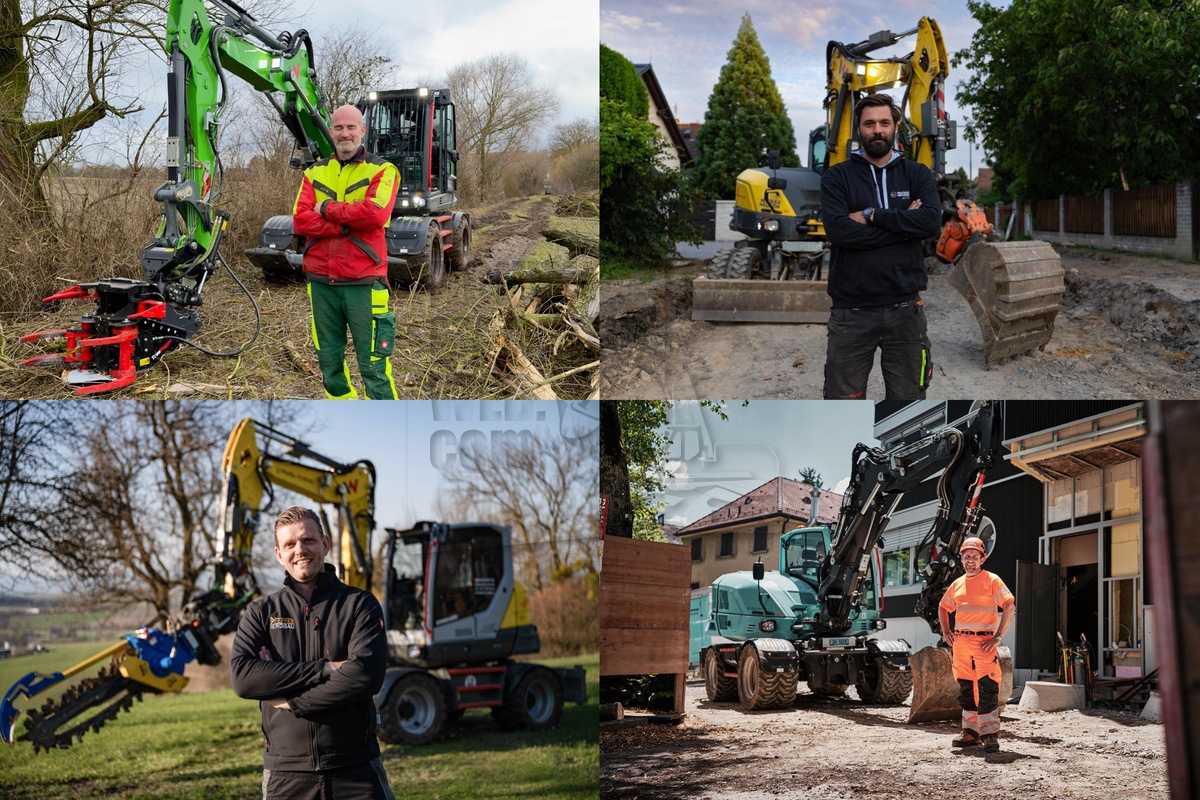 Mobiele graafmachine maakt indruk in de praktijk