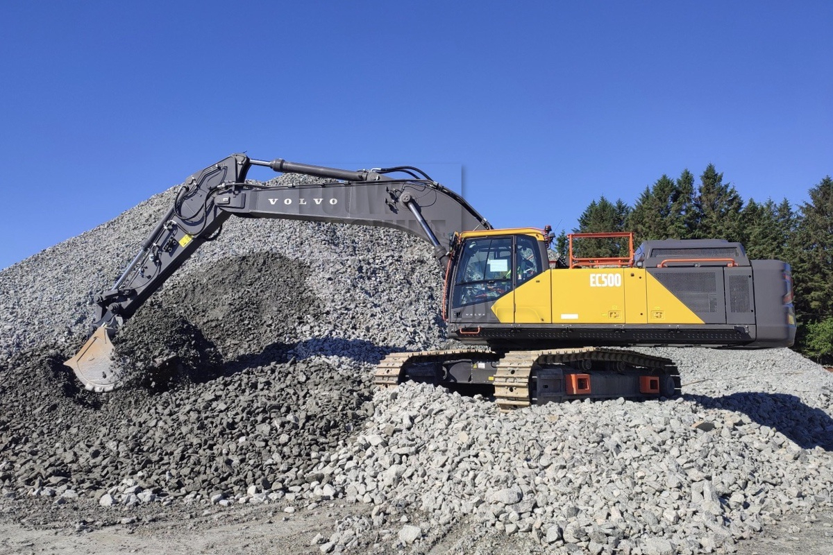 Volvo CE test eerste elektrische 50-tonner