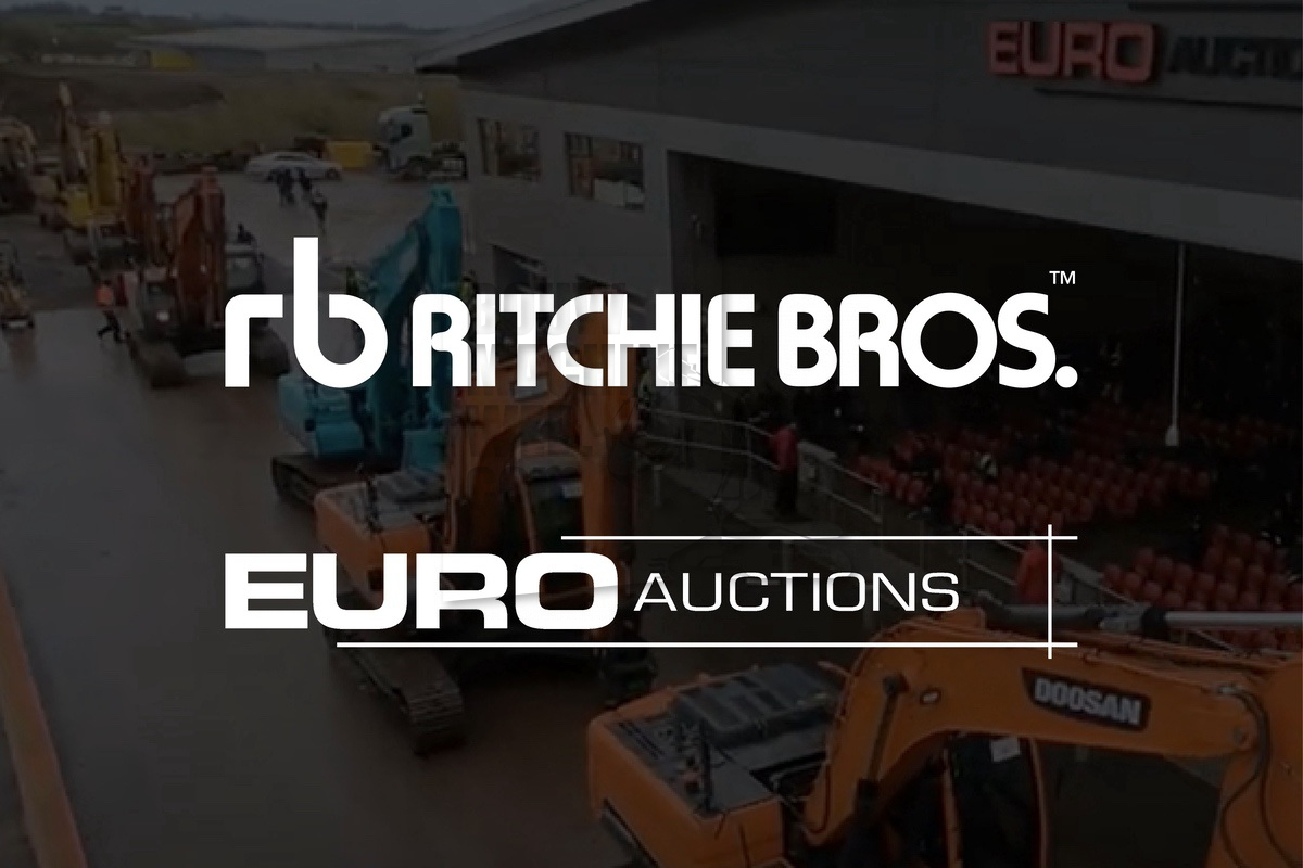 Ritchie Bros. neemt Euro Auctions over en breidt haar bereik uit 