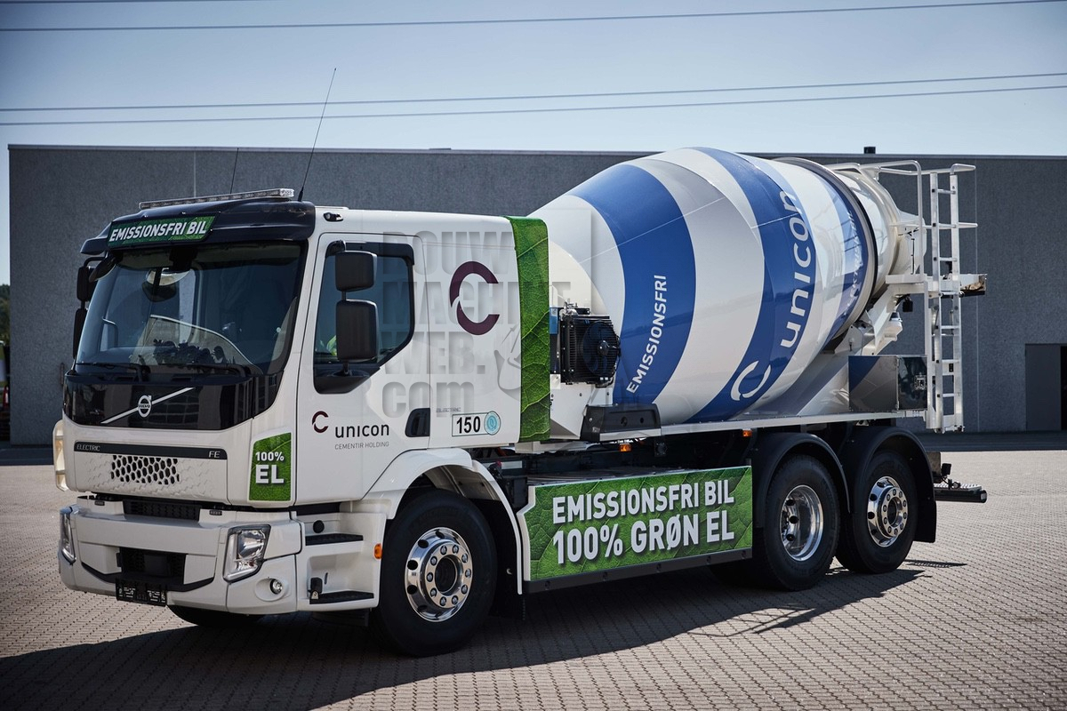 Volvo Trucks: baanbrekende samenwerking om groen transport van beton te versnellen